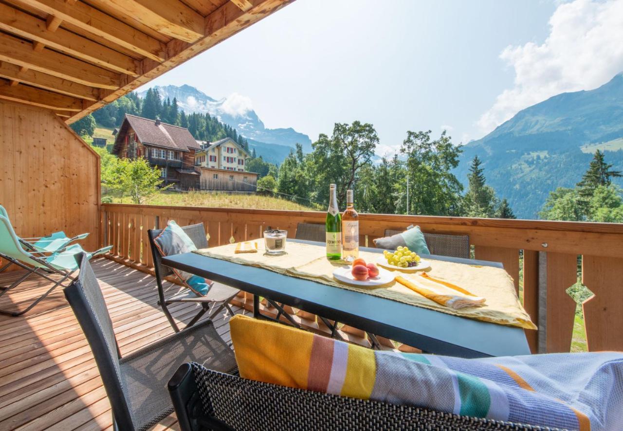 Panoramapark Soleil Chalet A ヴェンゲン エクステリア 写真